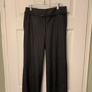 Women's Pinstripe Suit Pants